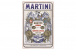 Blechschild "Martini Vermouth Bianco" - 30 x 20cm